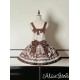 Alice Girl Bear Chocolate Salopette and JSK(1st Pre-Order/Full Payment Without Shipping)